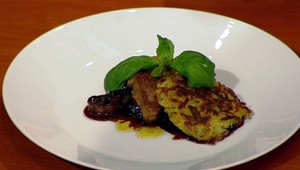 Živánska v trúbe s konfritovanou cibuľkou