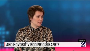 Štúdio 24 o tom, ako hovoriť v rodine o šikane