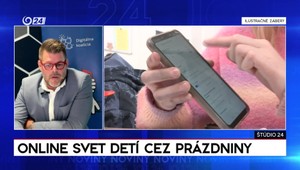 Štúdio 24: Online svet detí cez prázdniny
