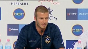 Beckhamovo zranenie nie je vážne