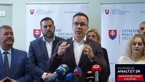 Tlačová beseda ministra práce Tomáša na tému Práca namiesto dávok