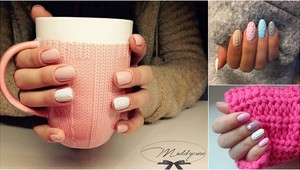 Zimný manikúrový HIT: Štrikované nechty jednoducho musíte mať!