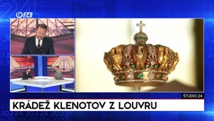 Štúdio 24: Krádež klenotov z Louvru