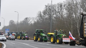 Poľnohospodári protestovali na hraničnom priechode proti dohode Mercosur