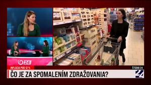 Štúdio 24 o klesajúcej inflácii