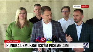 Tlačová beseda Oľano a priatelia o mimoriadnej parlamentnej schôdzi