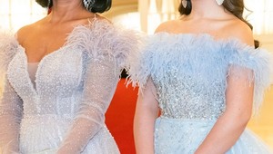 Mama s dcérou hviezdami Prešporského bálu: V nádherných róbach vyzerali ako rozprávkové princezné