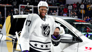 V Zápase hviezd triumf Metropolitnej divízie, MVP Simmonds