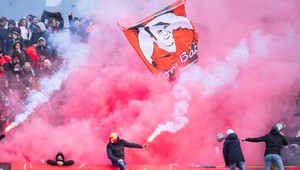 Počas zápasu Slovan - Trnava opäť zasahovala polícia