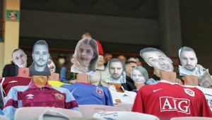 Bieloruskému futbalu "fandia" figuríny fanúšikov iných klubov