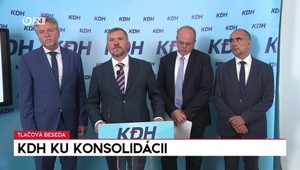 Tlačová beseda KDH ku konsolidácii