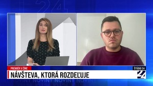 Štúdio 24: Návšteva, ktorá rozdeľuje