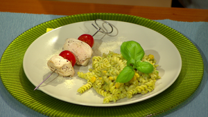 Cestoviny s domácim pestom z avokáda