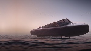 Elektrická Candela C-8 letí nad hladinou: Rýchlo, ticho a bez emisií