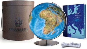 Hodnotný darček pre výnimočných: Jedinečný glóbus zdobený Swarovského zirkónmi