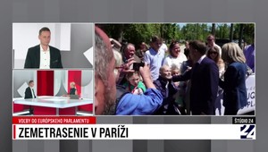 Štúdio 24: politické zemetrasenie v Paríži po eurovoľbách