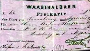 Vlakové retro lístky? V národnom archíve