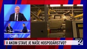 Analýzy 24 so štátnym tajomníkom Petrom Švecom o stave ekonomiky