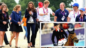 Striebro v kráľovskej rodine. Získala ho vnučka Alžbety II na koni