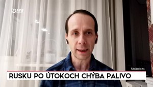 Štúdio 24: Rusku po útokoch chýba palivo
