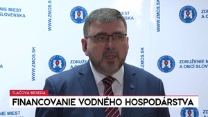 Tlačová beseda: Financovanie vodného hospodárstva
