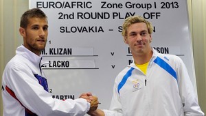 Davis Cup: V úvodnej dvojhre Kližan proti Arvidssonovi