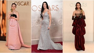 Najkrajšie róby z udeľovania Oscarov: V čom celebritné krásky zažiarili?