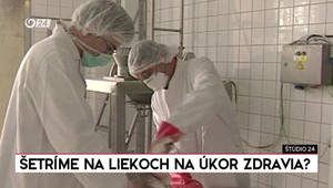 Štúdio 24: Šetríme na liekoch na úkor zdravia?