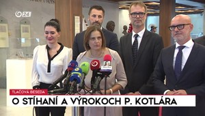 Tlačová beseda strany SaS o stíhaní a výrokoch Petra Kotlára
