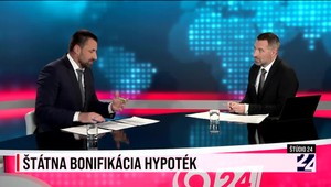 Štúdio 24 o štátnej bonifikácii hypoték