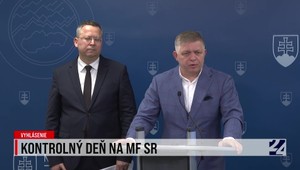 Tlačová beseda pri príležitosti kontrolného dňa na ministerstve financií