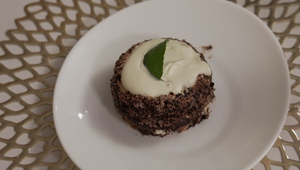 Dezert: Zasnežené tri poschodia