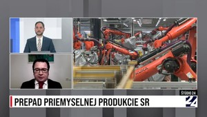 Štúdio 24 o prepade priemyselnej produkcie na Slovensku