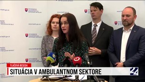 Tlačová konferencia o situácii v ambulantnom sektore