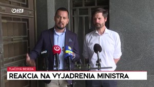 Tlačová beseda strany Demokrati: Reakcia na vyjadrenia ministra Eštoka