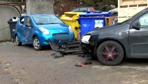 Opitý Trenčan sa prehnal sídliskom, zdemoloval deväť áut