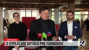 Tlačová beseda o vyplácaní dotácií pre farmárov