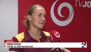 Rozhovory 24: keď začínala v bazéne, nechcelo sa jej plávať, teraz ide na olympiádu