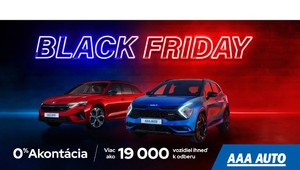 Black Friday: AAA AUTO zlacnilo 1 400 áut, zákazníci ušetria 1,2 milióna eur