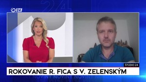 Štúdio 24: Rokovanie premiéra Fica s ukrajinským prezidentom Zelenským