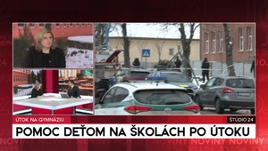 Štúdio 24: Pomoc deťom na školách po útoku