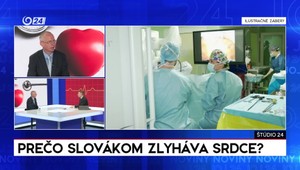 Štúdio 24: Prečo Slovákom zlyháva srdce?