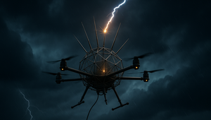 Lietajúci bleskozvod: Japonci ovládli oblohu drónom