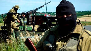 Rebeli zasiahli bojové lietadlo, Slavjansk bez elektriny