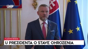 Tlačová beseda prezidenta a náčelníka generálneho štábu o stave ohrozenia