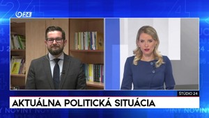 Štúdio 24: Aktuálna politická situácia s politológom Jozefom Lenčom