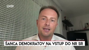Štúdio 24: Šanca Demokratov na vstup do NR SR