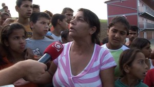 Do rómskej chatrče vpálil nákladiak