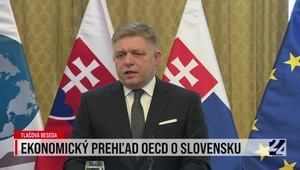 Tlačová beseda Roberta Fica a generálneho tajomníka OECD