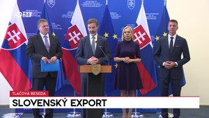 Tlačová beseda o slovenskom exporte